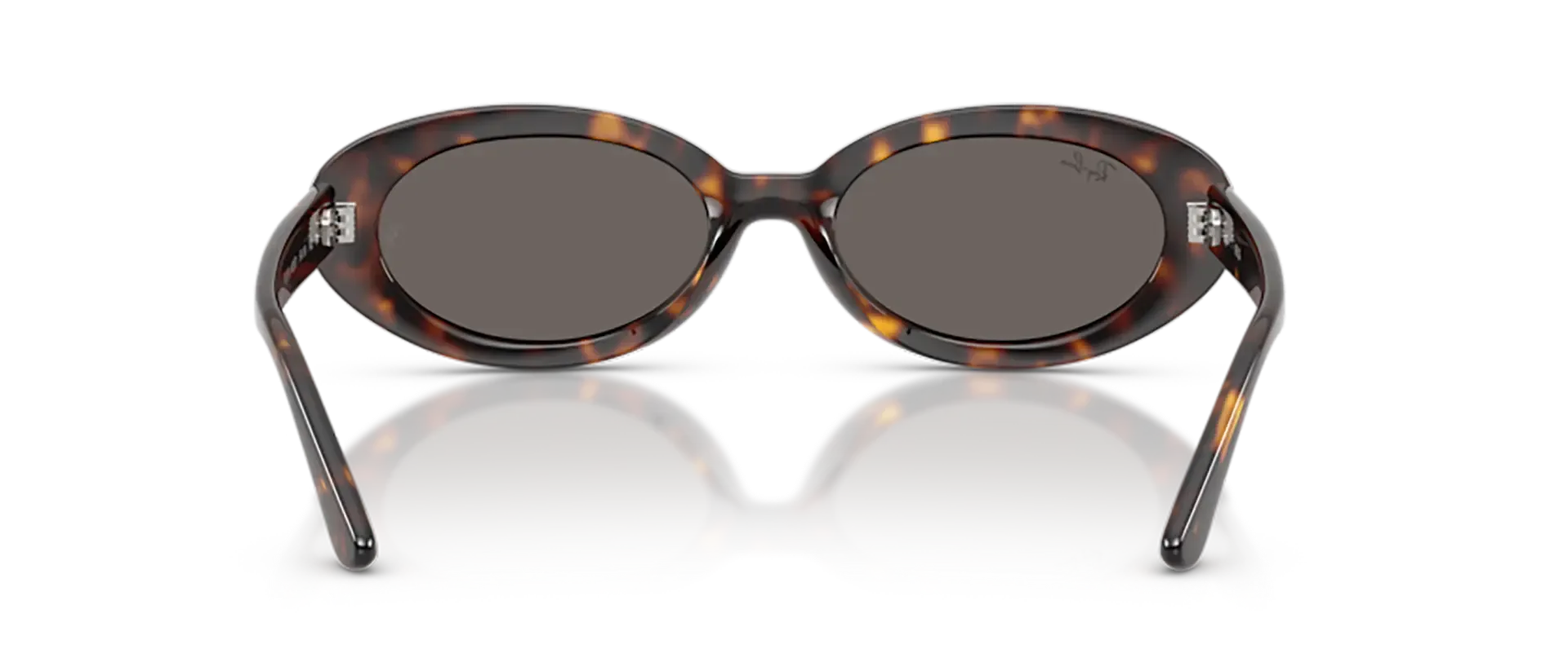 Dodatni prikaz 4: Ray-Ban RB2223 902/B1 ženske sunčane naočale – okvir Havana uzorka u smeđoj boji i leće u sivoj boji