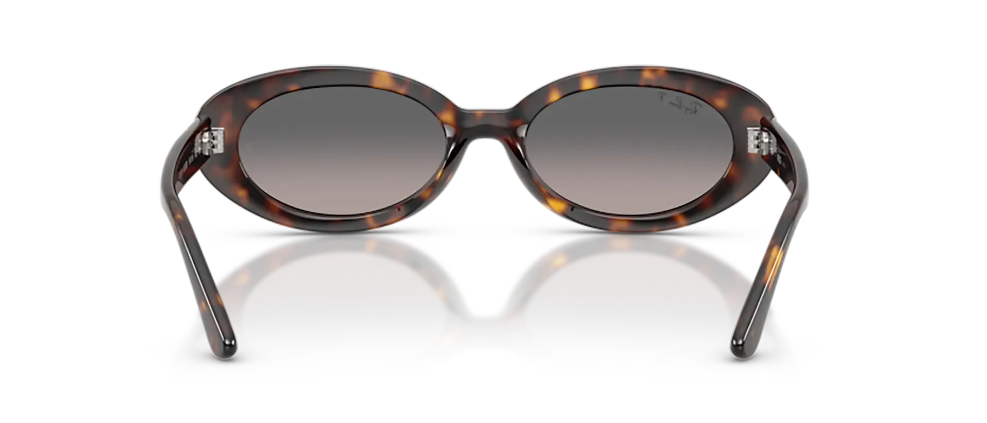 Dodatni prikaz 4: Ray-Ban RB2223 902/M3 ženske sunčane naočale – okvir Havana uzorka u smeđoj boji i leće u sivoj boji i s gradijentom