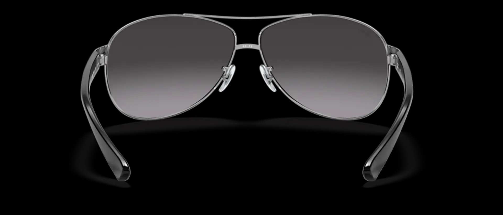 Dodatni prikaz 4: Ray-Ban RB3386 003/8G muške sunčane naočale – okvir u srebrnoj boji i leće u sivoj boji i s gradijentom