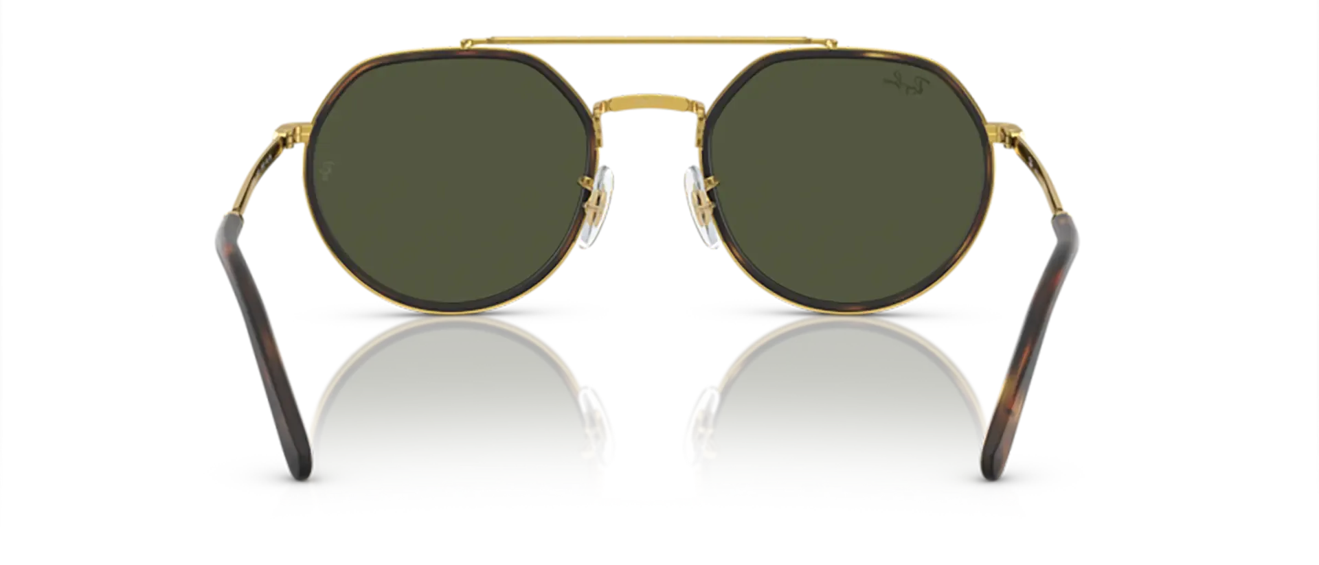 Dodatni prikaz 4: Ray-Ban RB3765 919631 uniseks sunčane naočale – okvir u zlatnoj boji i leće u zelenoj boji
