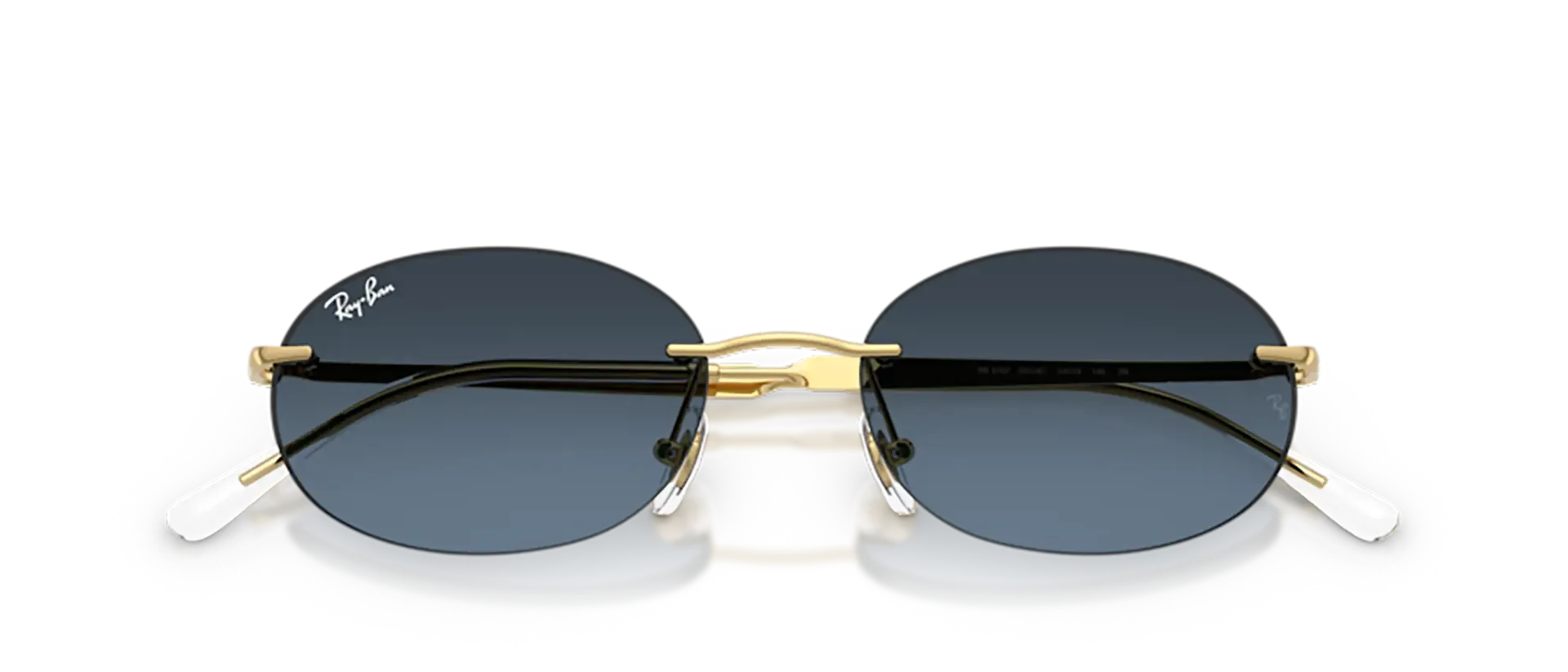 Dodatni prikaz 6: Ray-Ban RB3767 001/4C uniseks sunčane naočale – okvir u zlatnoj boji i leće u plavoj boji