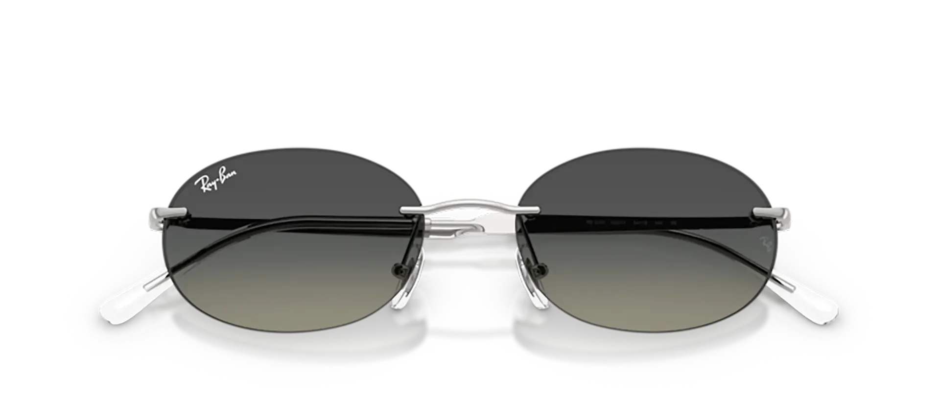 Dodatni prikaz 6: Ray-Ban RB3767 003/11 uniseks sunčane naočale – okvir u srebrnoj boji i leće u sivoj boji i s gradijentom