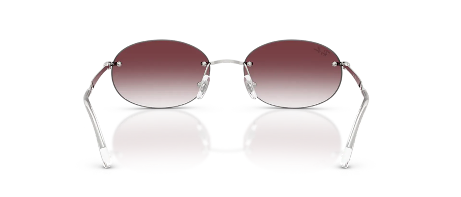 Dodatni prikaz 4: Ray-Ban RB3767 003/8H uniseks sunčane naočale – okvir u srebrnoj boji i leće u ljubičastoj boji i s gradijentom