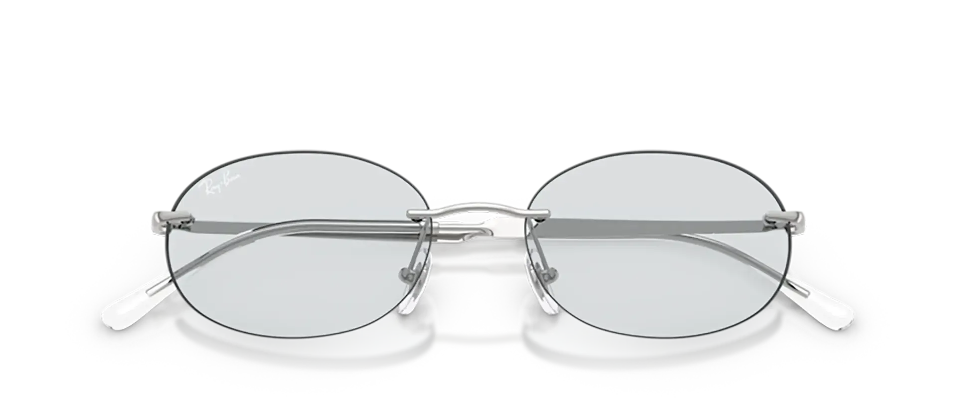 Dodatni prikaz 6: Ray-Ban RB3767 003/MF uniseks sunčane naočale – okvir u srebrnoj boji i leće u plavoj boji