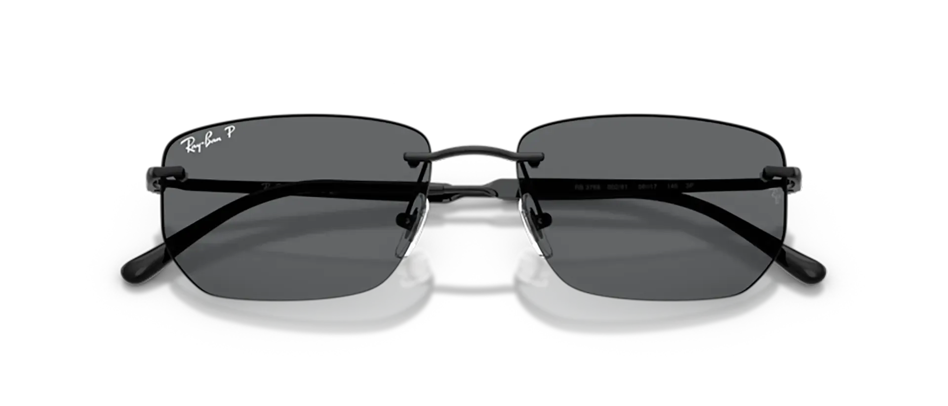Dodatni prikaz 6: Ray-Ban RB3768 002/81 uniseks sunčane naočale – okvir u crnoj boji i leće u sivoj boji