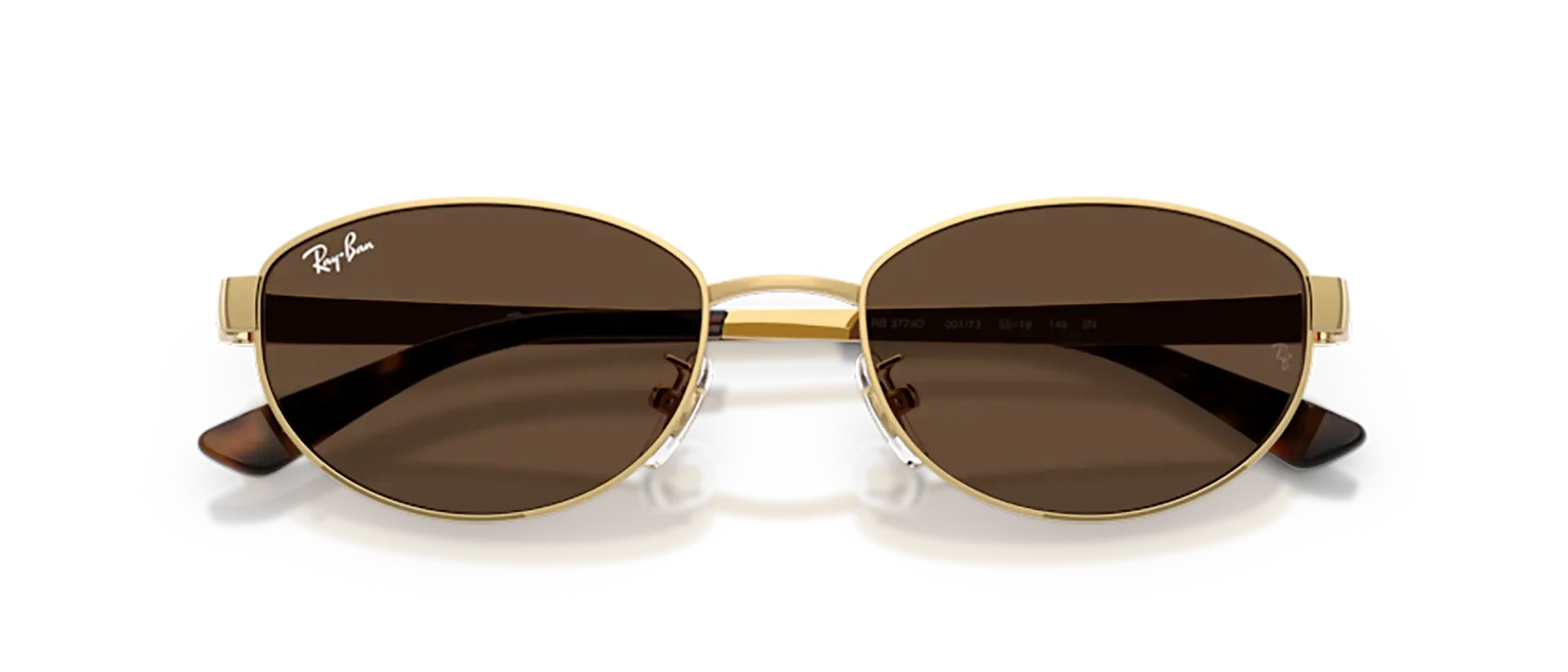 Dodatni prikaz 6: Ray-Ban RB3774D 001/73 uniseks sunčane naočale – okvir u zlatnoj boji i leće u smeđoj boji