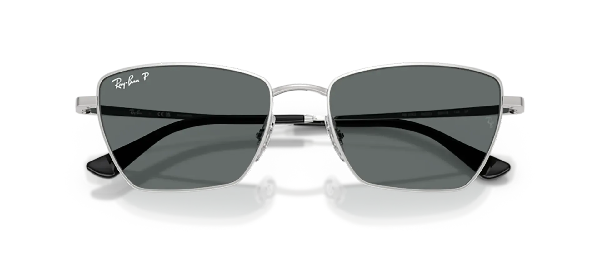 Dodatni prikaz 6: Ray-Ban RB3783 003/81 uniseks sunčane naočale – okvir u srebrnoj boji i leće u sivoj boji
