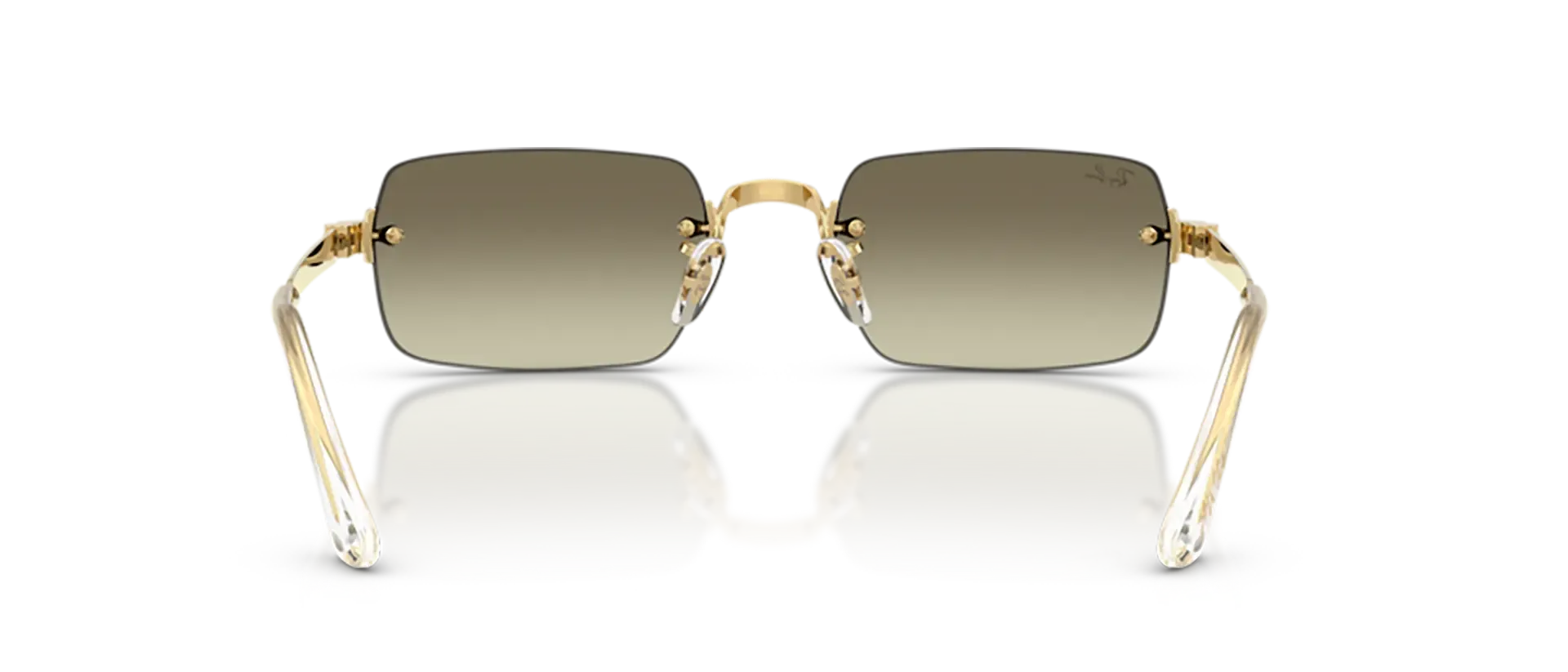 Dodatni prikaz 4: Ray-Ban RB3928 001/7I uniseks sunčane naočale – okvir u zlatnoj boji i leće u zlatnoj i smeđoj boji i s gradijentom