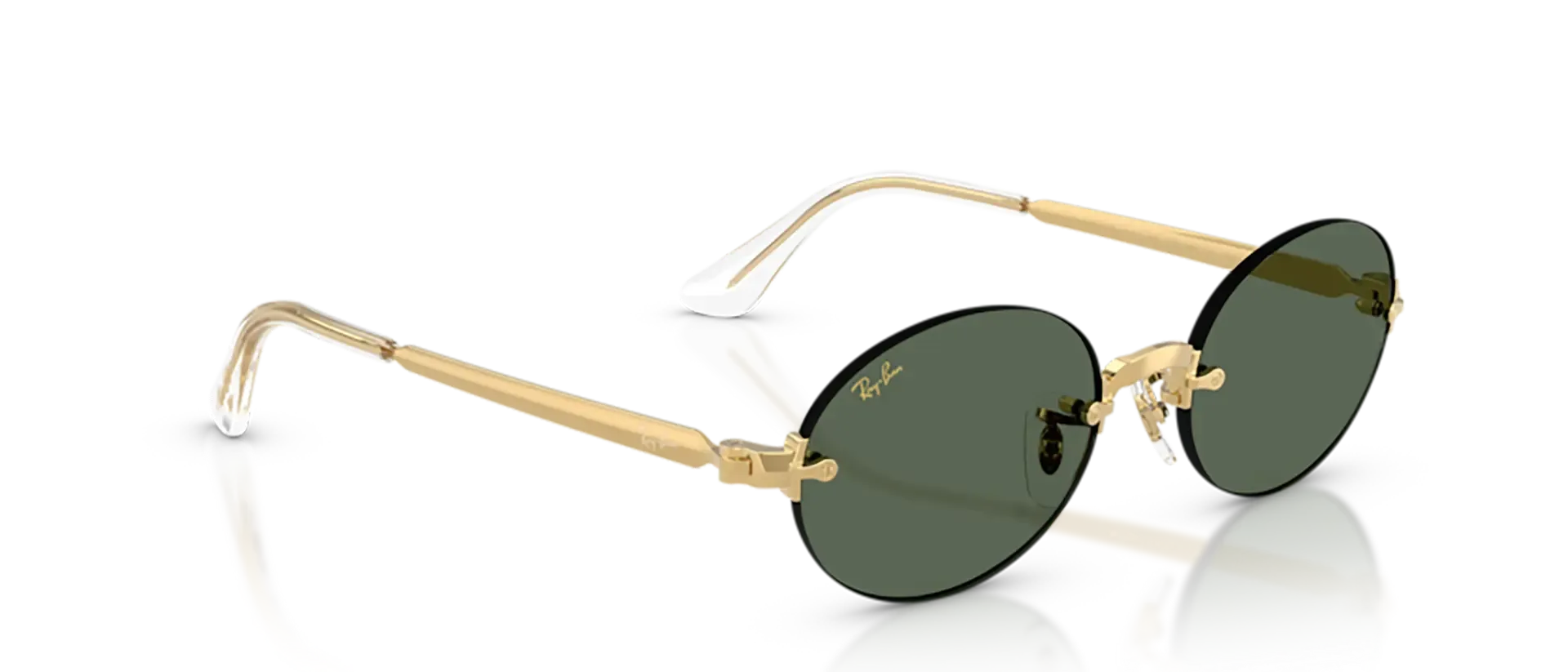 Dodatni prikaz 5: Ray-Ban RB3929 001/71 uniseks sunčane naočale – okvir u zlatnoj boji i leće u zelenoj boji