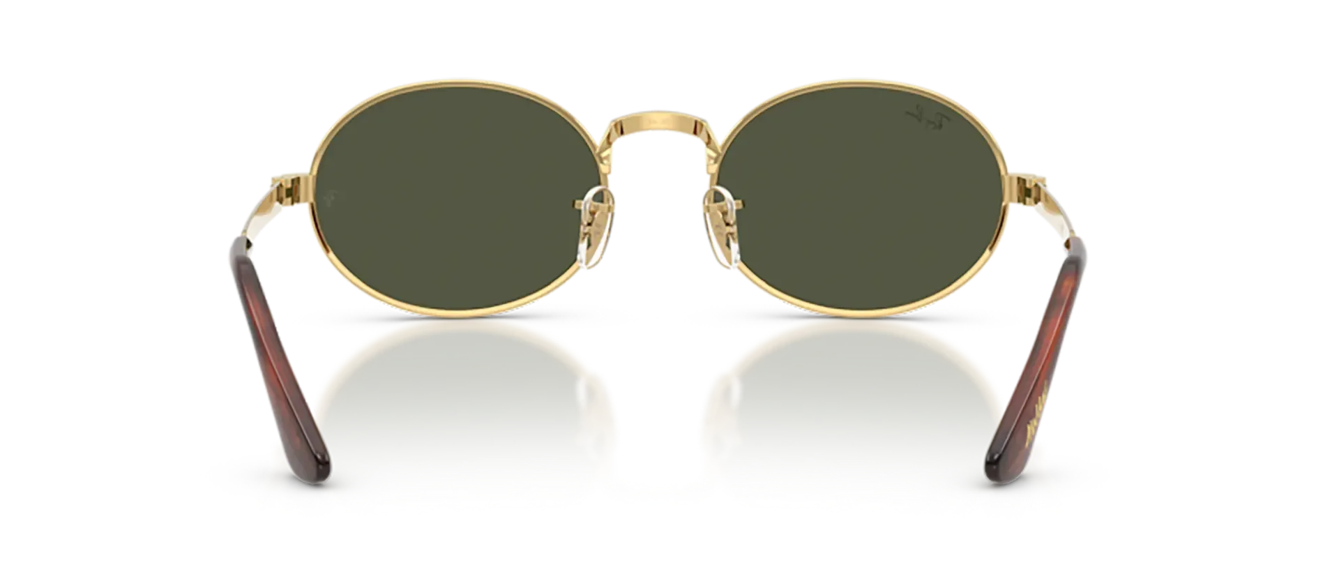 Dodatni prikaz 4: Ray-Ban RB3931 001/31 uniseks sunčane naočale – okvir u zlatnoj boji i leće u zelenoj boji
