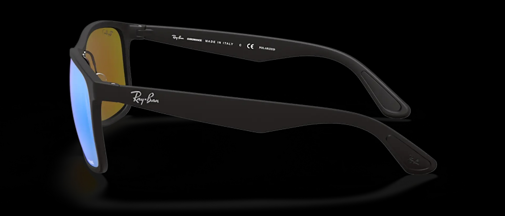 Dodatni prikaz 3: Ray-Ban RB4264 601SA1 muške sunčane naočale – okvir u crnoj boji i leće u plavoj boji