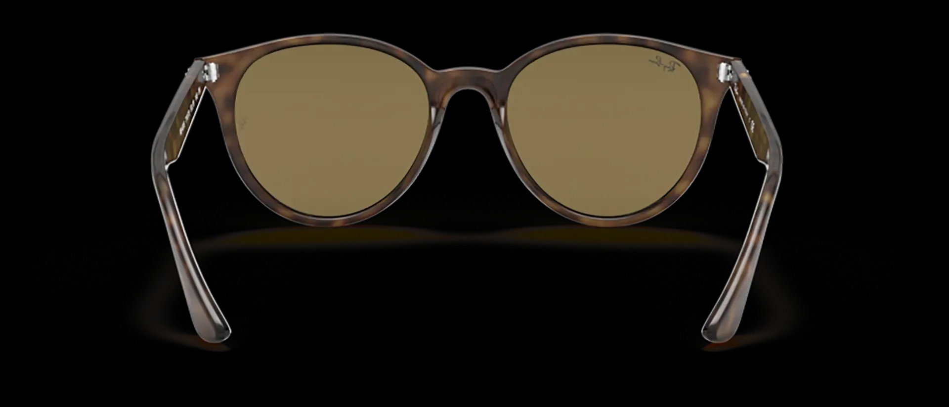 Dodatni prikaz 4: Ray-Ban RB4305 710/73 uniseks sunčane naočale – okvir Havana uzorka u smeđoj boji i leće u smeđoj boji