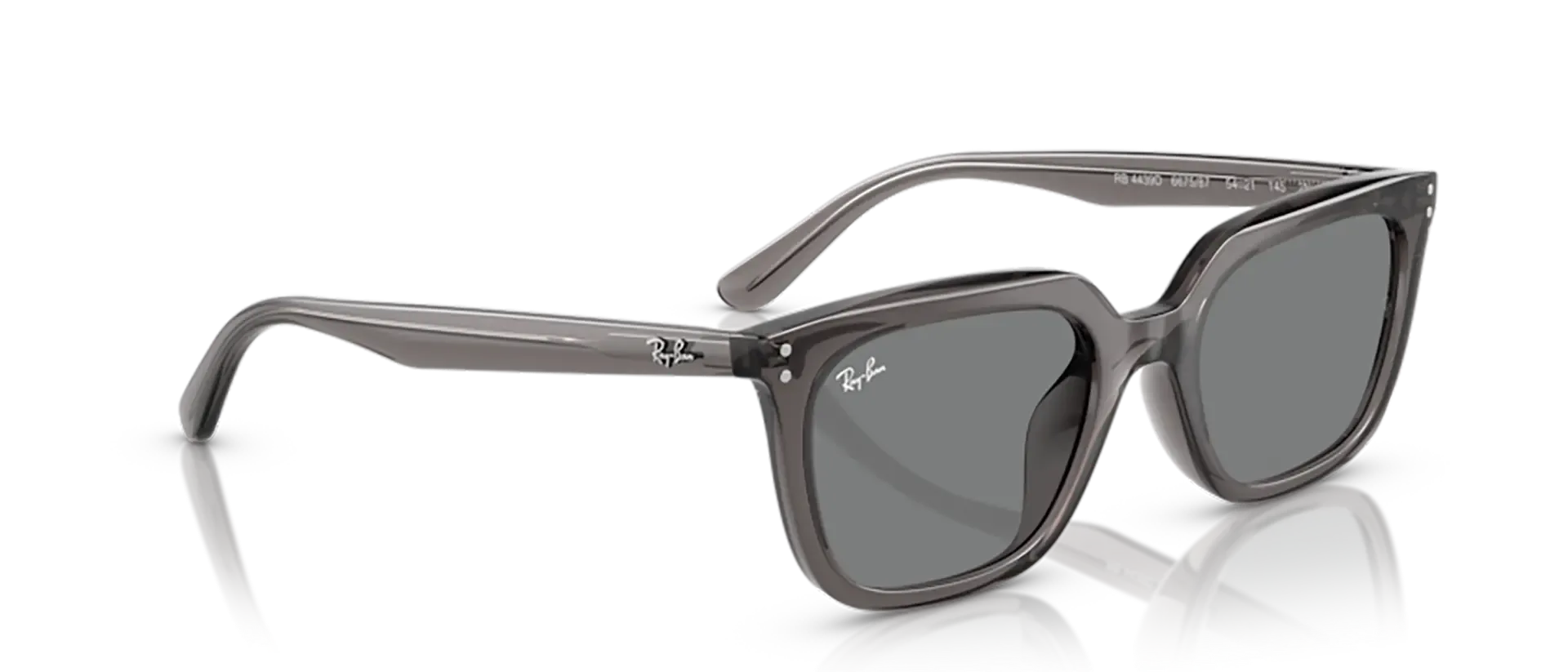 Dodatni prikaz 5: Ray-Ban RB4439D 667587 uniseks sunčane naočale – okvir u sivoj boji i leće u sivoj boji
