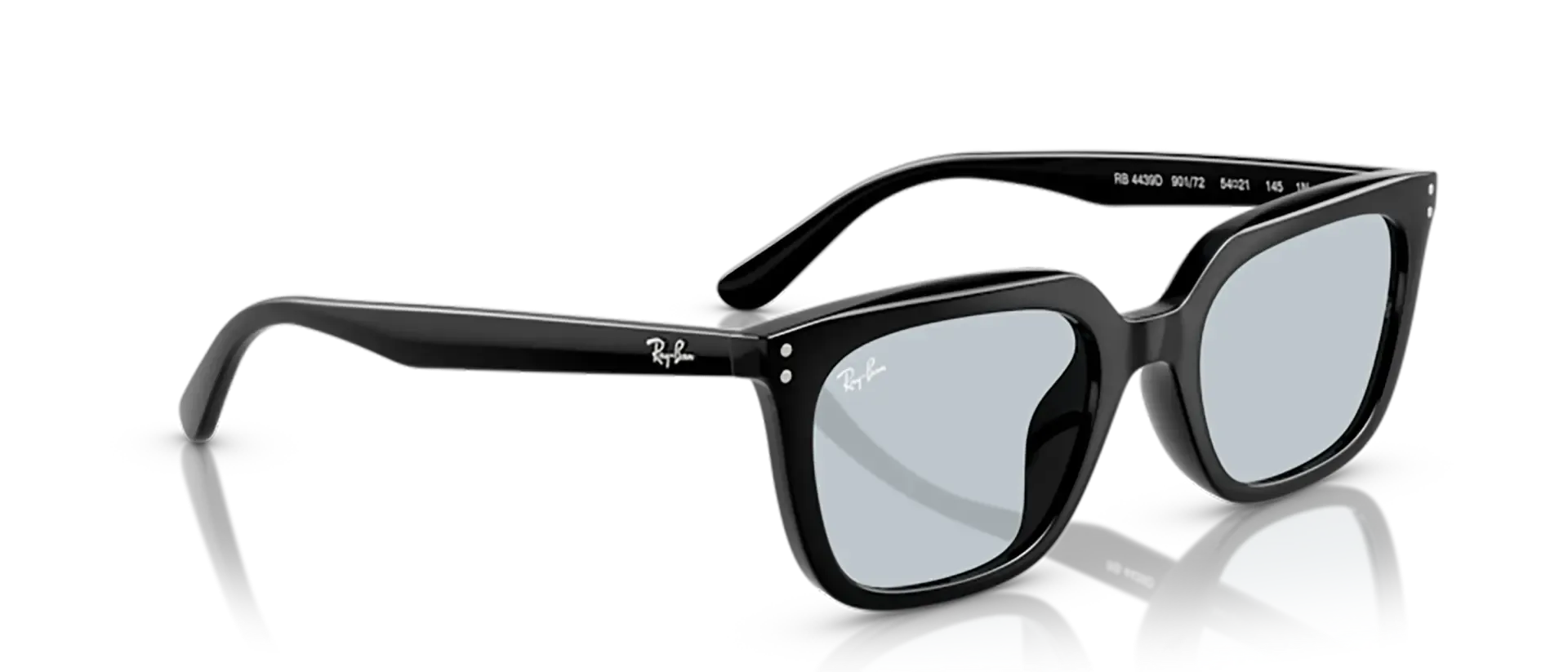 Dodatni prikaz 5: Ray-Ban RB4439D 901/72 uniseks sunčane naočale – okvir u crnoj boji i leće u plavoj boji