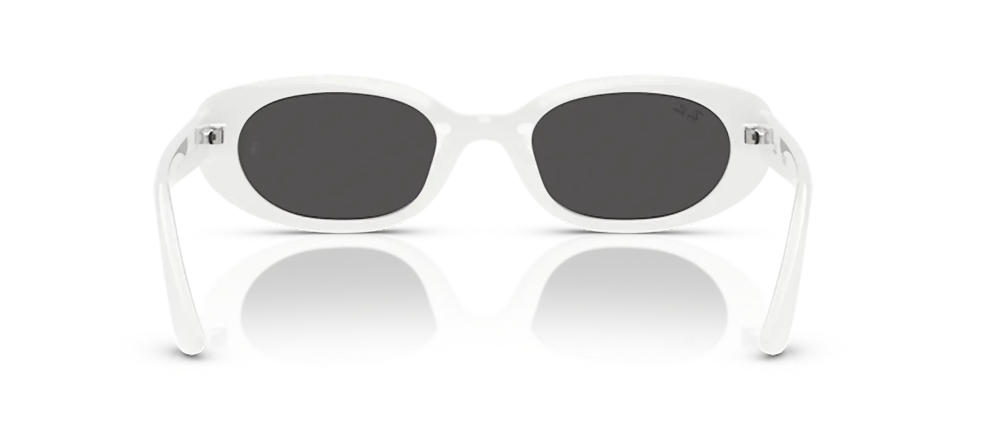 Dodatni prikaz 4: Ray-Ban RB4441D 677287 uniseks sunčane naočale – okvir u bijeloj boji i leće u sivoj boji