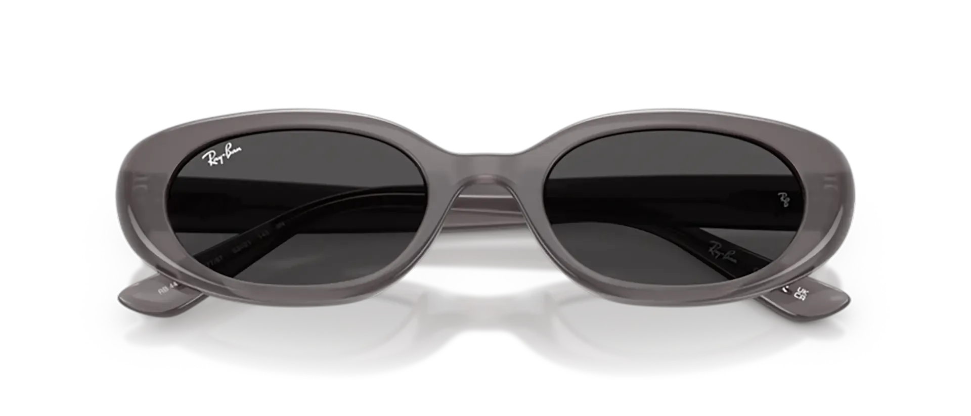 Dodatni prikaz 6: Ray-Ban RB4441D 677787 uniseks sunčane naočale – okvir u sivoj boji i u prozirnoj izvedbi i leće u sivoj boji