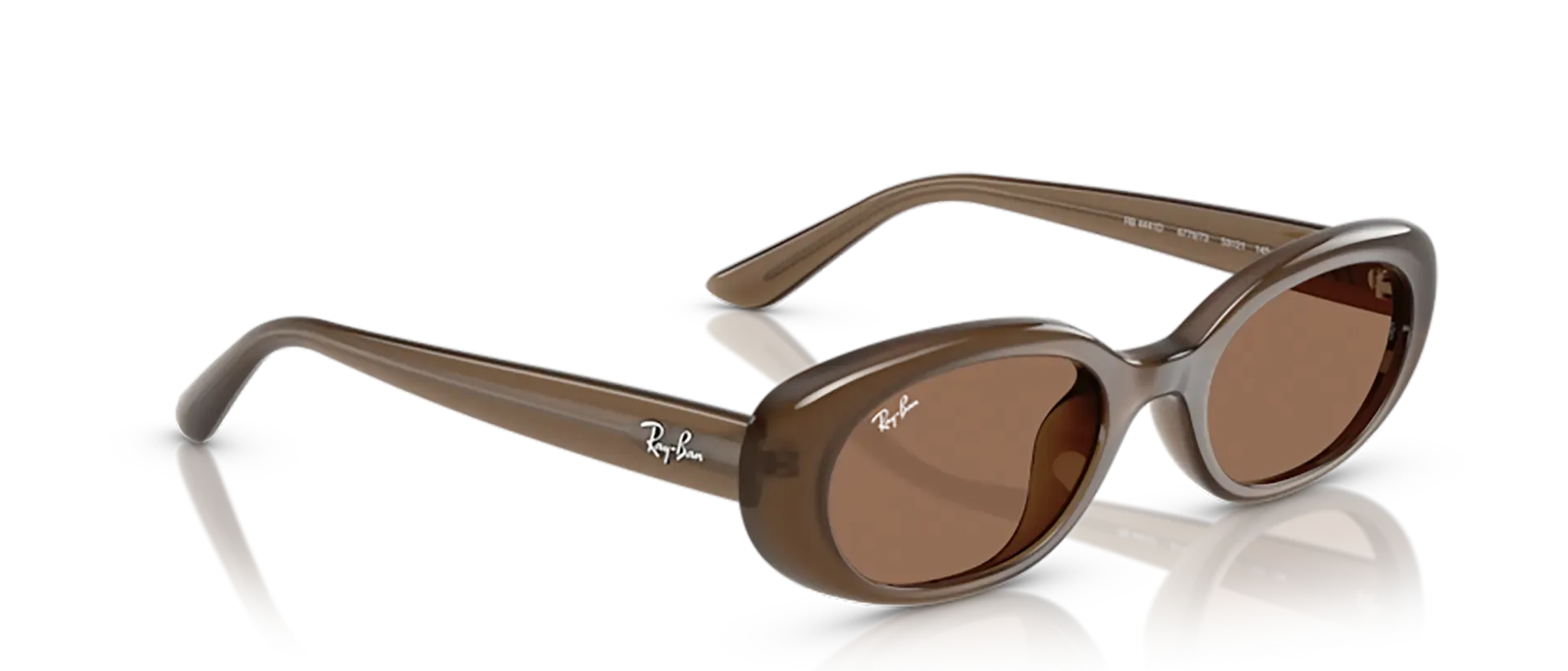 Dodatni prikaz 5: Ray-Ban RB4441D 677973 uniseks sunčane naočale – okvir u smeđoj boji i leće u smeđoj boji