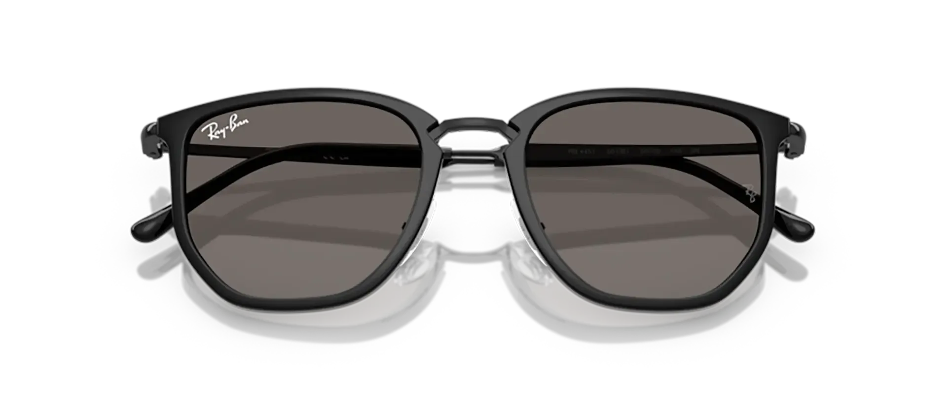 Dodatni prikaz 6: Ray-Ban RB4451 601/B1 uniseks sunčane naočale – okvir u crnoj boji i leće u sivoj boji