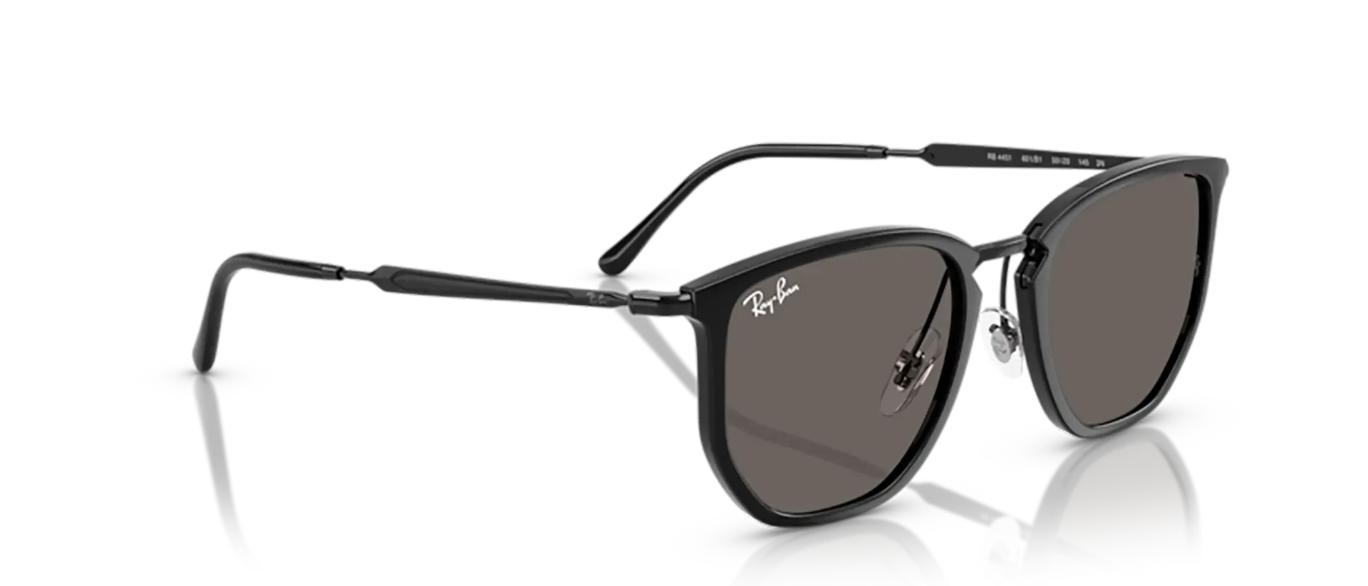 Dodatni prikaz 5: Ray-Ban RB4451 601/B1 uniseks sunčane naočale – okvir u crnoj boji i leće u sivoj boji