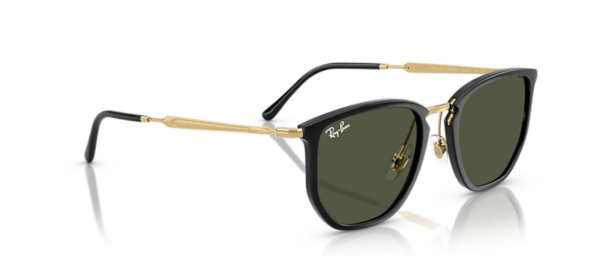 Dodatni prikaz 5: Ray-Ban RB4451 630631 uniseks sunčane naočale – okvir u crnoj boji i leće u zelenoj boji