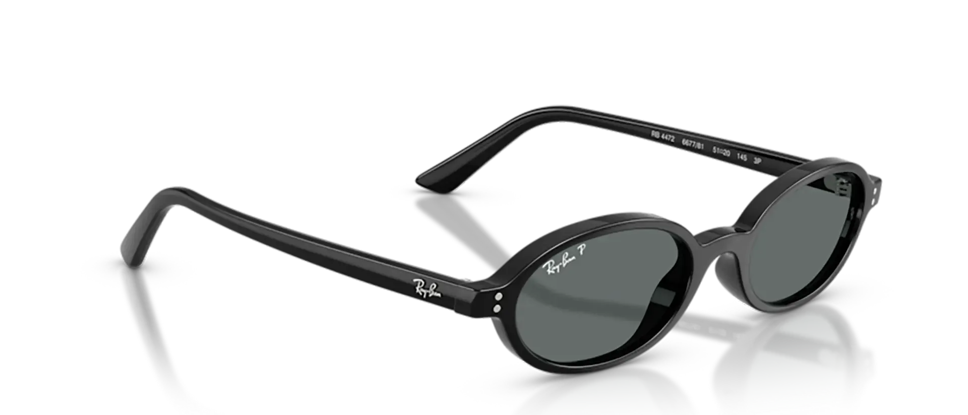 Dodatni prikaz 5: Ray-Ban RB4472 667781 uniseks sunčane naočale – okvir u crnoj boji i leće u sivoj boji