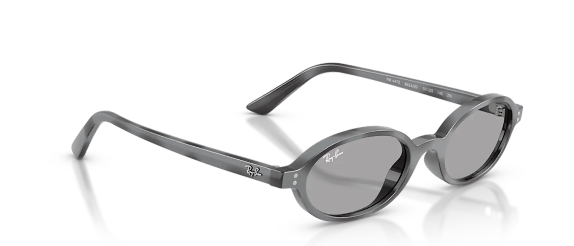 Dodatni prikaz 5: Ray-Ban RB4472 685480 uniseks sunčane naočale – okvir Havana uzorka u smeđoj i sivoj boji i leće u plavoj boji