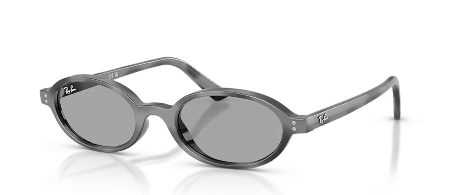 Dodatni prikaz 4: Ray-Ban RB4472 685480 uniseks sunčane naočale – okvir Havana uzorka u smeđoj i sivoj boji i leće u plavoj boji