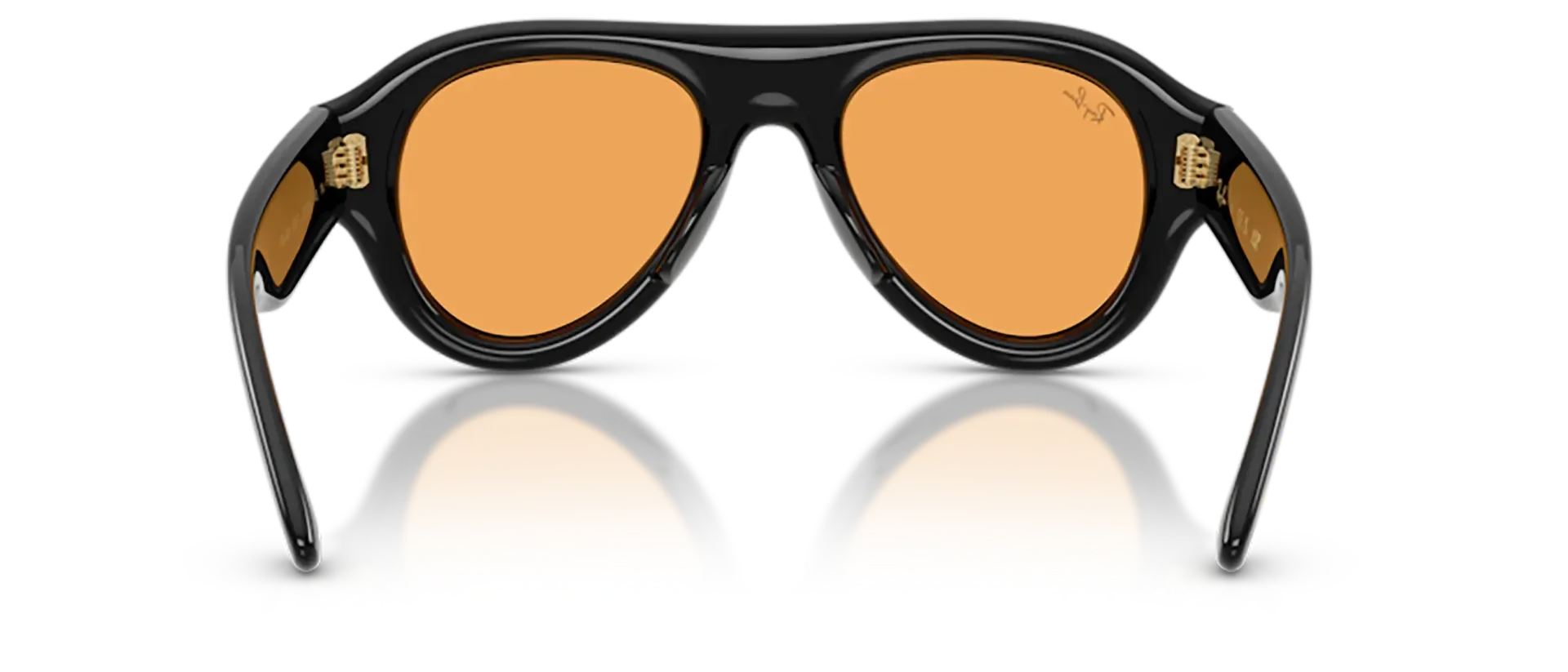 Dodatni prikaz 4: Ray-Ban RB4925-601/7 uniseks sunčane naočale – okvir u crnoj boji i leće u narančastoj boji