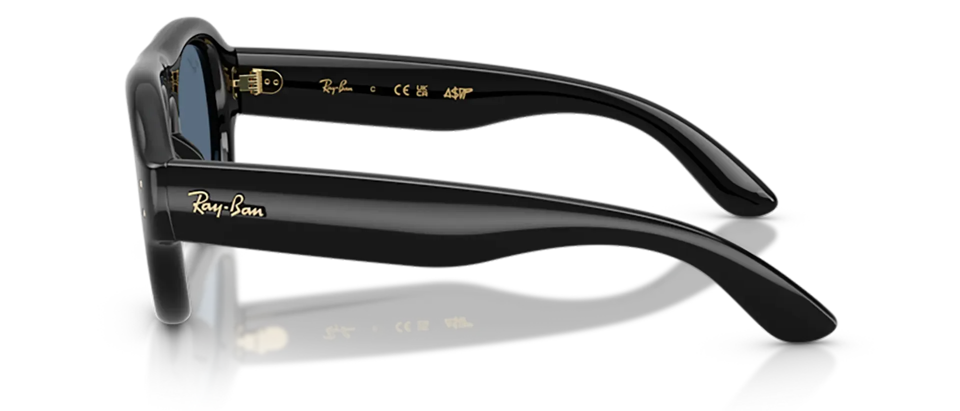 Dodatni prikaz 3: Ray-Ban RB4925-601/80 uniseks sunčane naočale – okvir u crnoj boji i leće u plavoj boji