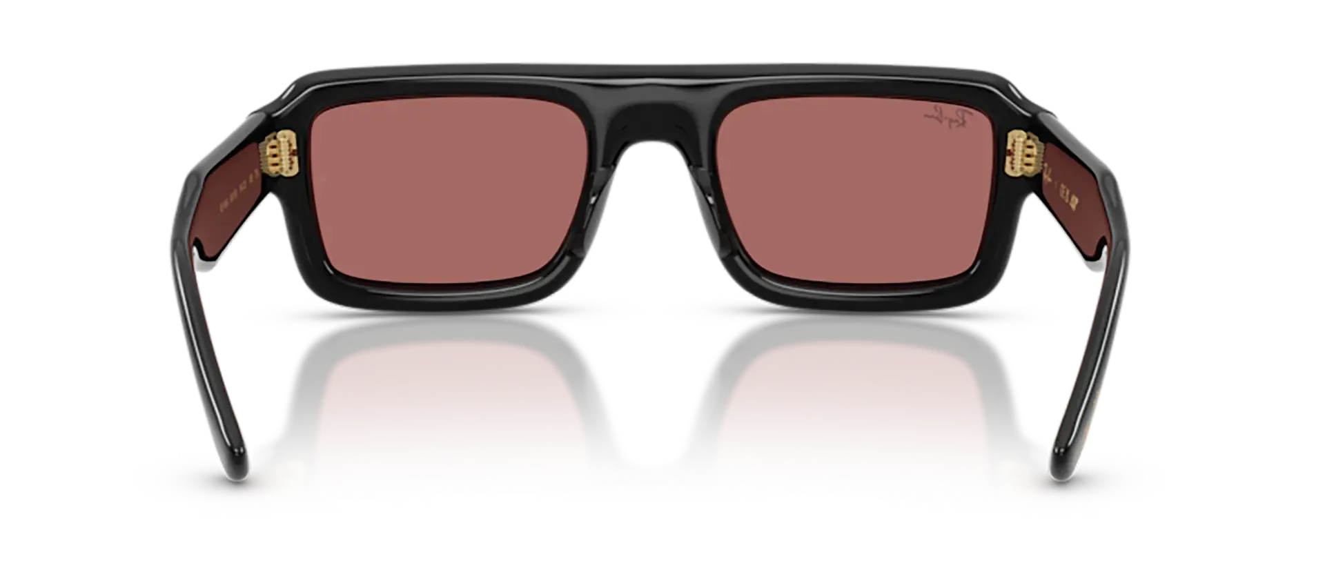 Dodatni prikaz 4: Ray-Ban RB4954-601/69 uniseks sunčane naočale – okvir u crnoj boji i leće u ljubičastoj boji