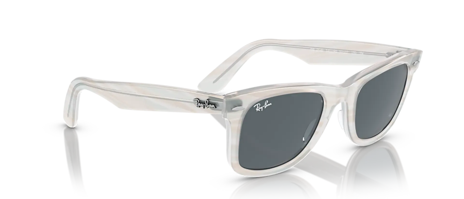Dodatni prikaz 5: Ray-Ban Wayfarer RB2140 1407R5 uniseks sunčane naočale – okvir u plavoj boji i leće u plavoj boji