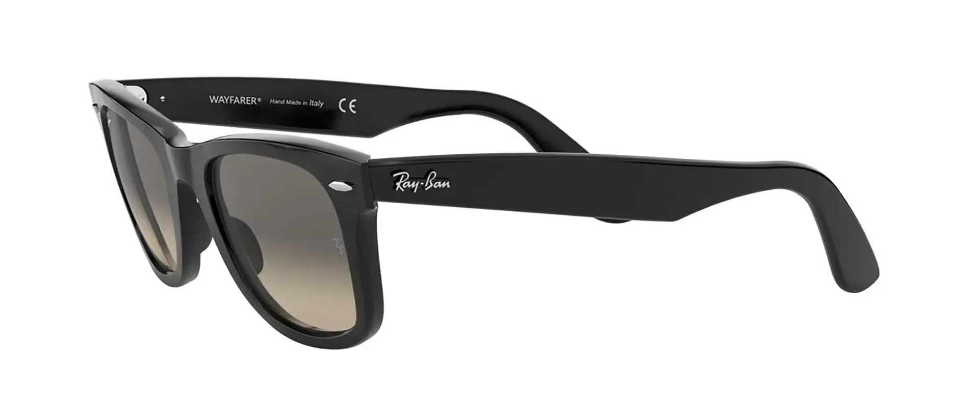 Dodatni prikaz 5: Ray-Ban Wayfarer RB2140 901/32 uniseks sunčane naočale – okvir u crnoj boji i leće u sivoj boji
