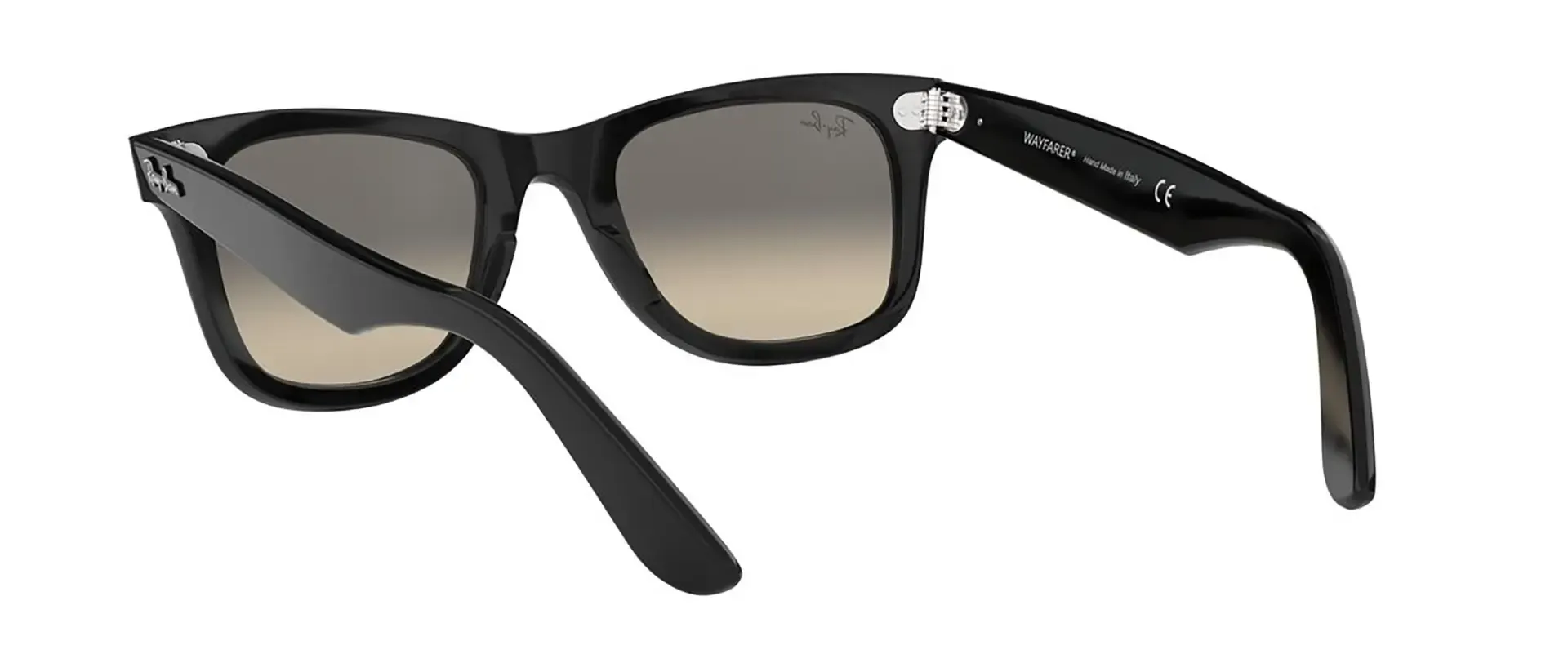 Dodatni prikaz 8: Ray-Ban Wayfarer RB2140 901/32 uniseks sunčane naočale – okvir u crnoj boji i leće u sivoj boji