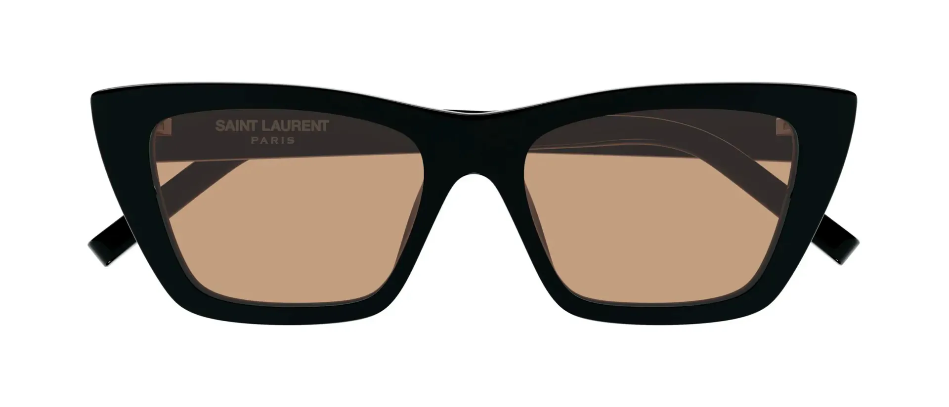 Saint Laurent SL 276 MICA 066 ženske sunčane naočale – okvir u crnoj boji i leće u smeđoj boji