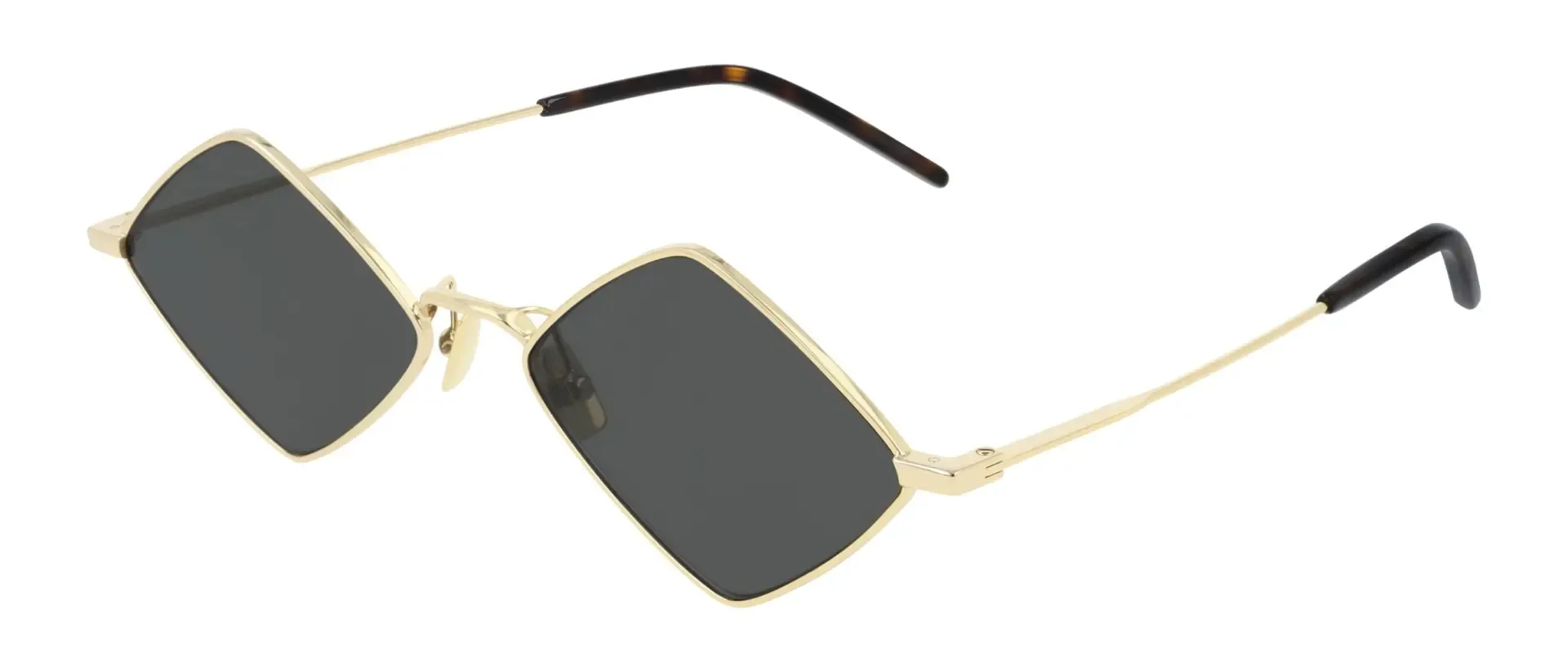 Saint Laurent SL 302 LISA 004 ženske sunčane naočale – okvir u zlatnoj boji i leće u sivoj boji