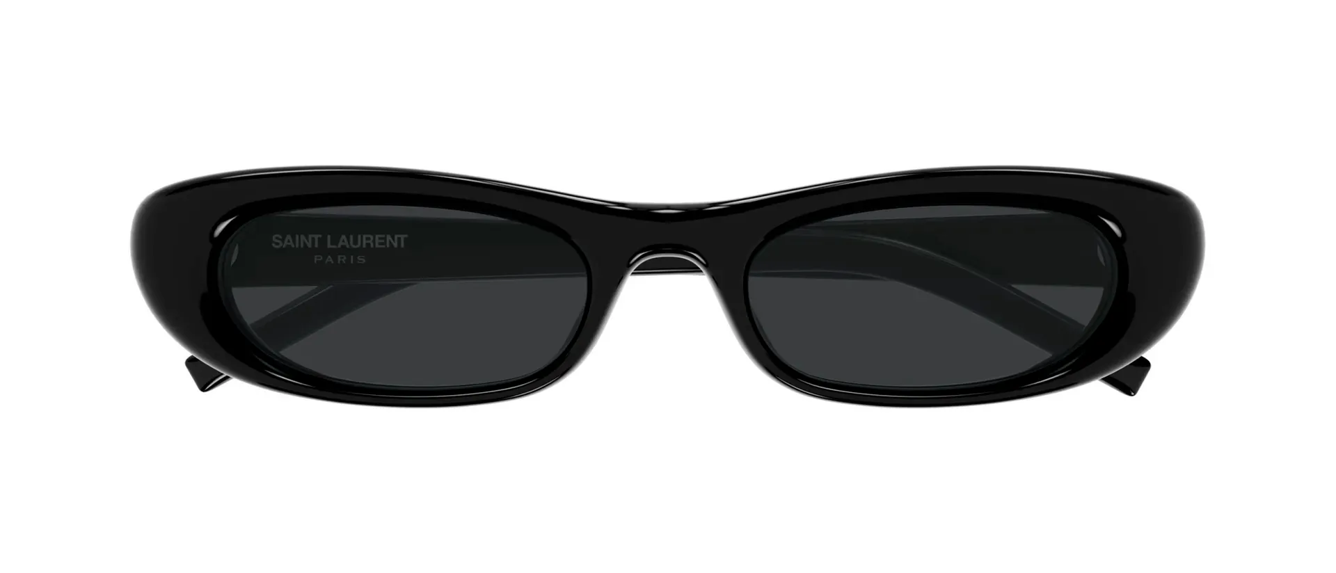 Saint Laurent SL 557 SHADE PLUMP 001 ženske sunčane naočale – okvir u crnoj boji i leće u crnoj boji