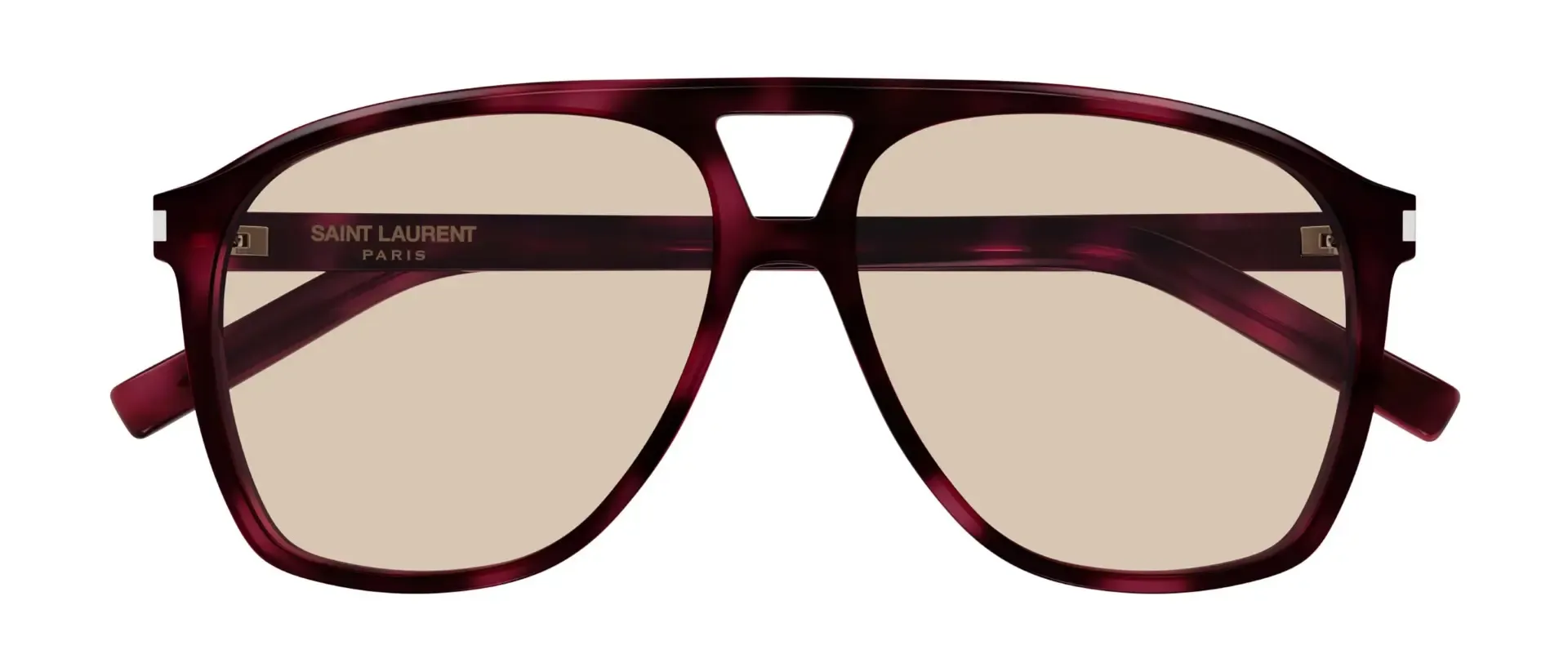 Saint Laurent SL 596 DUNE 003 ženske sunčane naočale – okvir Havana uzorka u smeđoj boji i leće u smeđoj boji