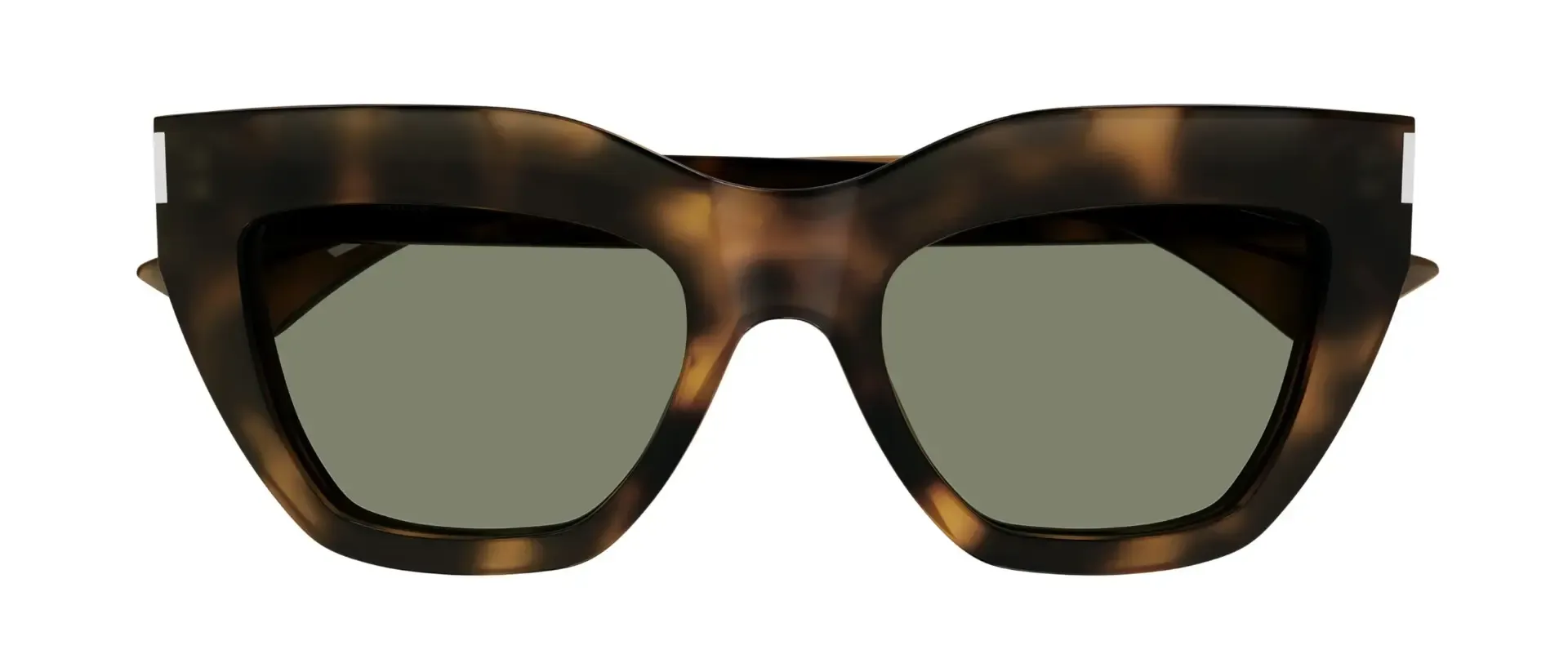 Saint Laurent SL 759 003 ženske sunčane naočale – okvir Havana uzorka u smeđoj boji i leće u zelenoj boji