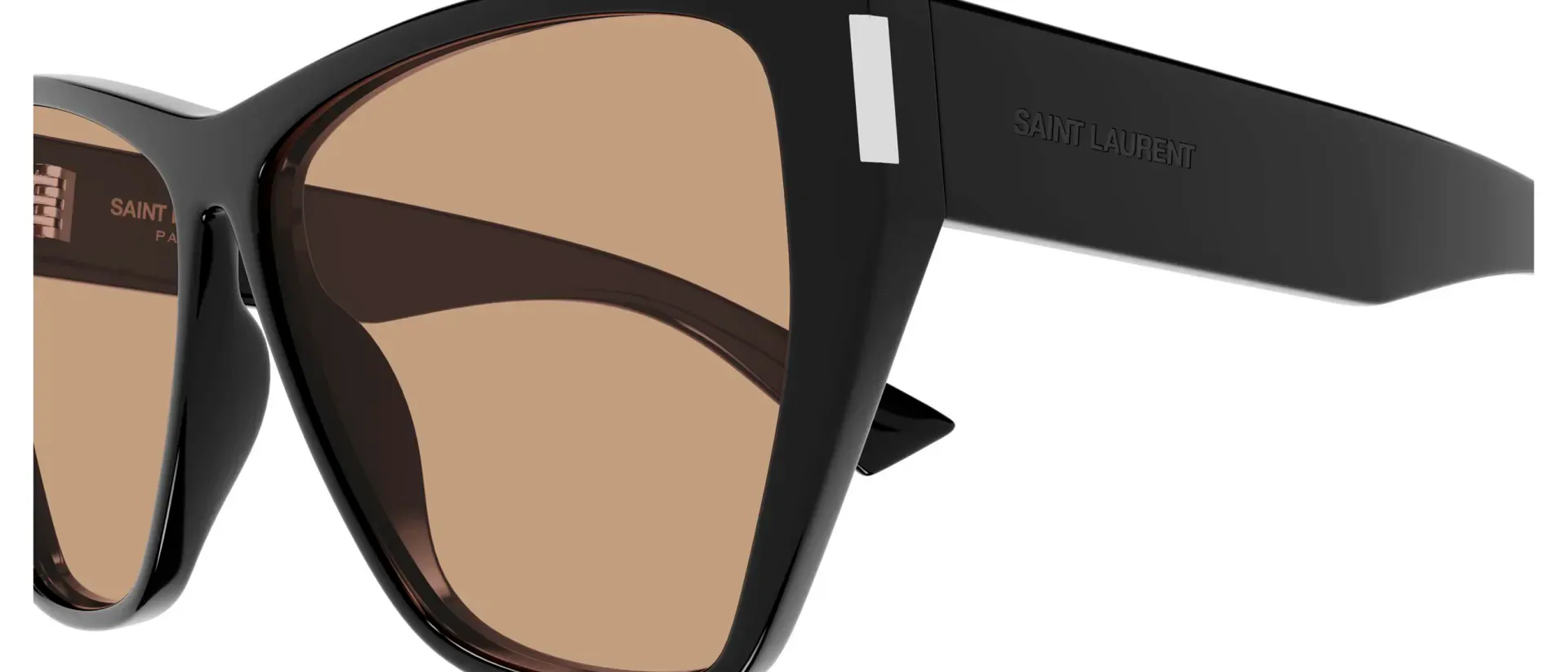 Dodatni prikaz 3: Saint Laurent SL 927 005 ženske sunčane naočale – okvir u crnoj boji i leće u smeđoj boji
