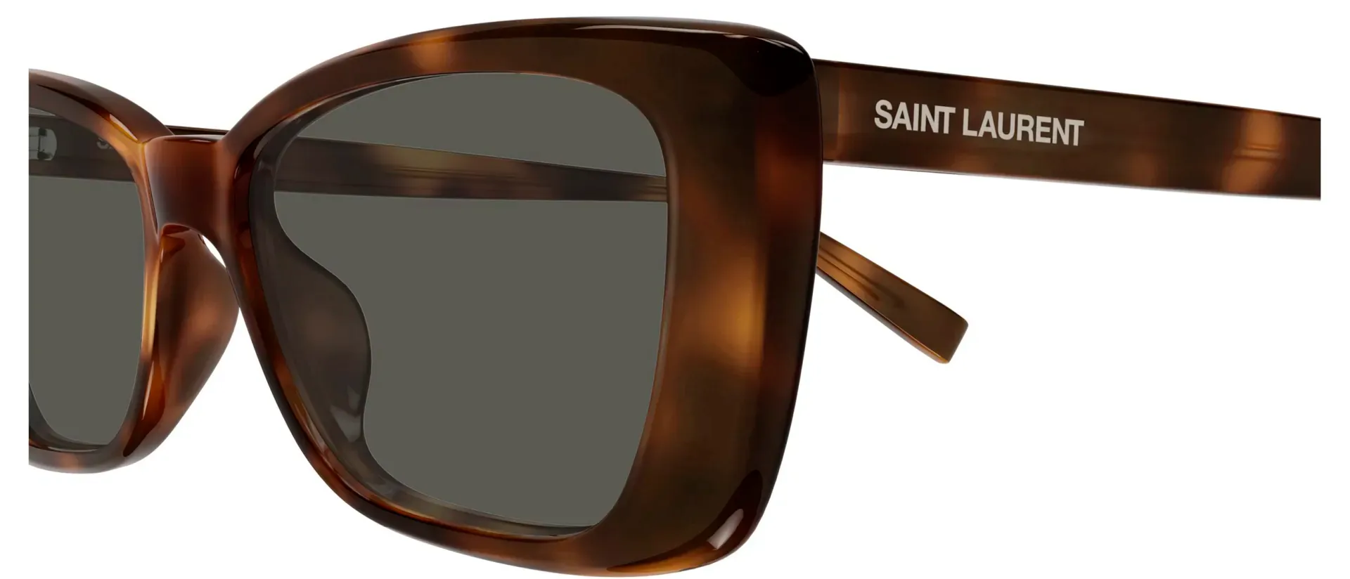 Dodatni prikaz 3: Saint Laurent SL 943 002 ženske sunčane naočale – okvir Havana uzorka u smeđoj boji i leće u sivoj boji