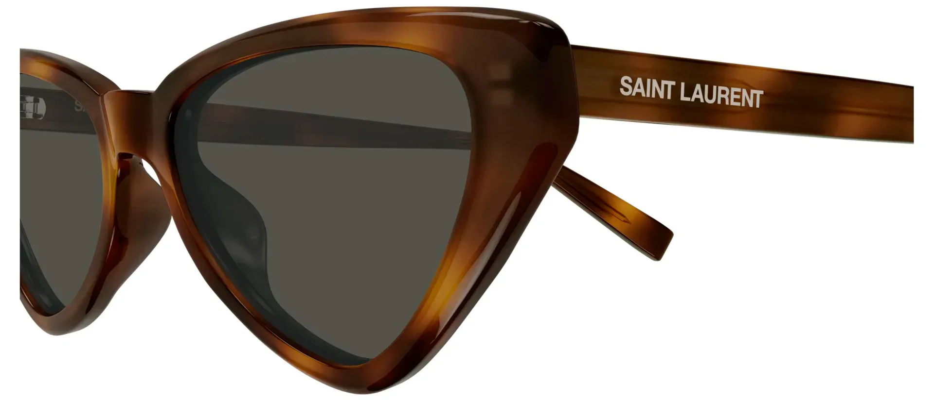 Dodatni prikaz 3: Saint Laurent SL 944 002 ženske sunčane naočale – okvir Havana uzorka u smeđoj boji i leće u sivoj boji