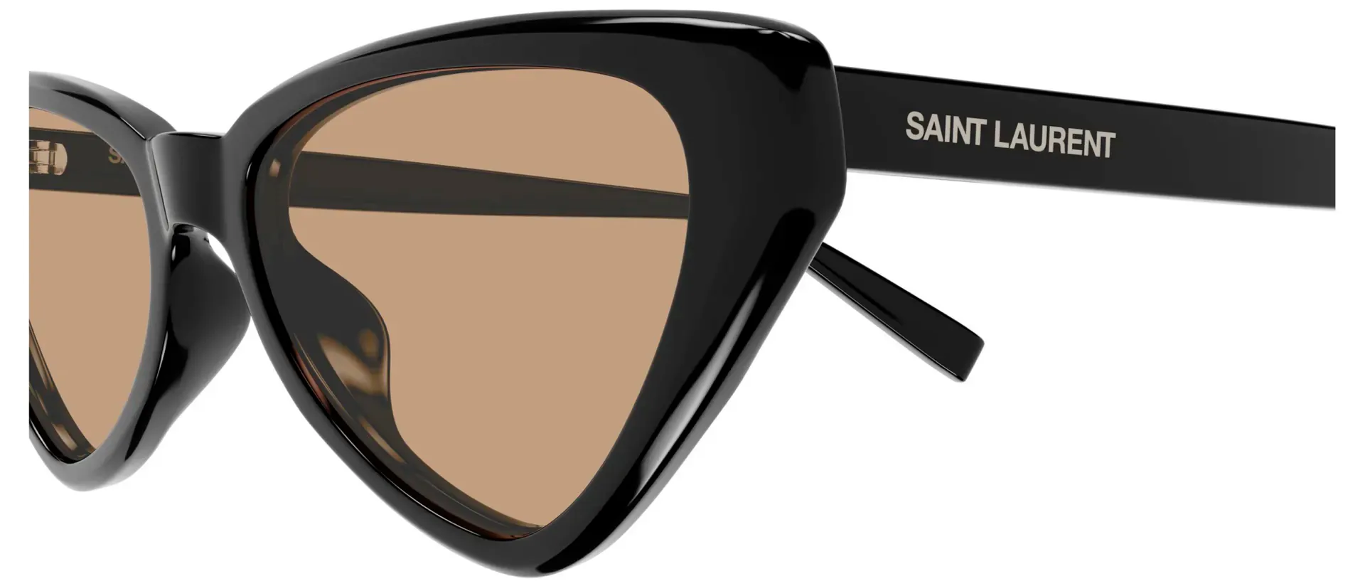 Dodatni prikaz 3: Saint Laurent SL 944 006 ženske sunčane naočale – okvir u crnoj boji i leće u smeđoj boji