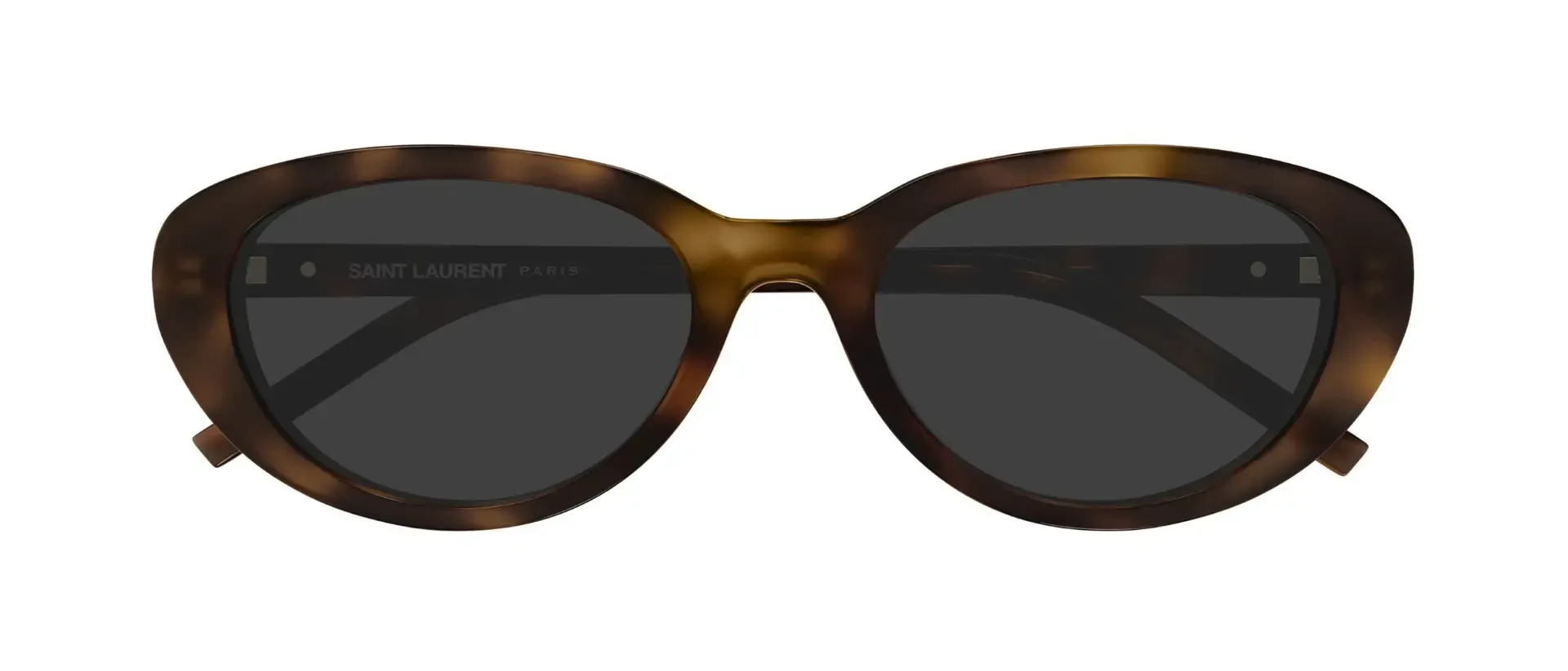 Saint Laurent SL M154 003 ženske sunčane naočale – okvir Havana uzorka u smeđoj boji i leće u sivoj boji