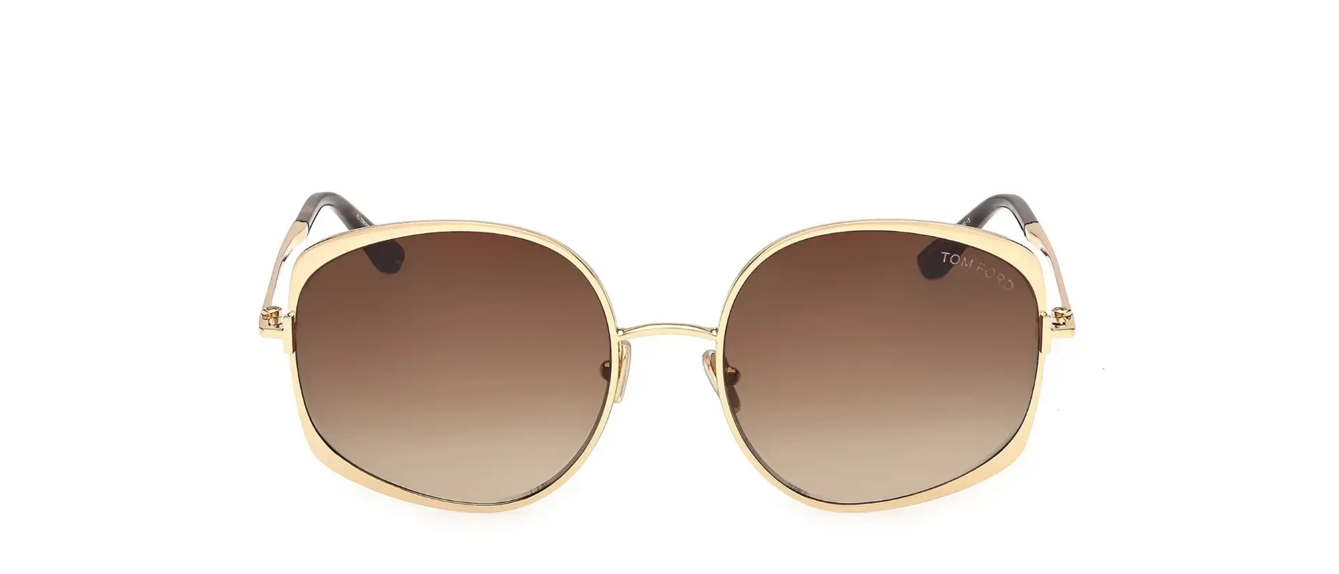 Tom Ford FT1349-30F ženske sunčane naočale – okvir u zlatnoj boji i leće u smeđoj boji i s gradijentom