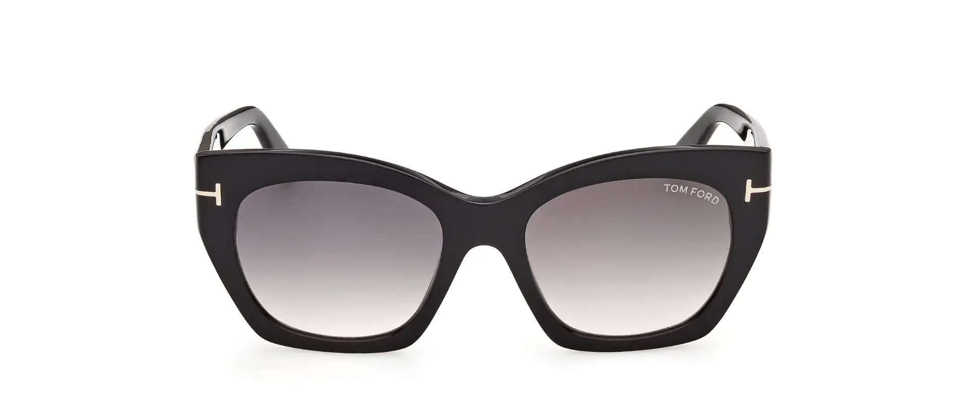 Tom Ford FT1422 01B ženske sunčane naočale – okvir u crnoj boji i leće u sivoj boji i s gradijentom