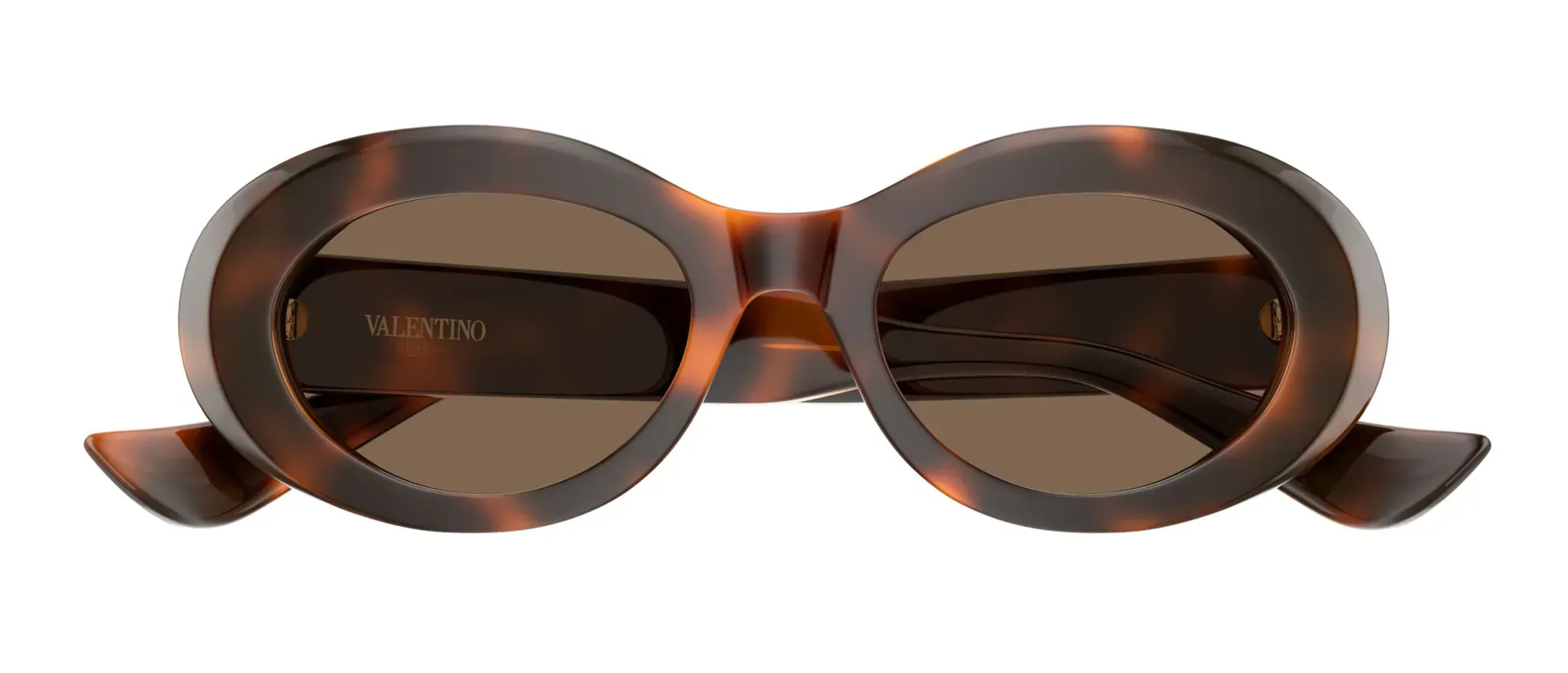 Valentino VG0057S 003 ženske sunčane naočale – okvir Havana uzorka u smeđoj boji i leće u smeđoj boji