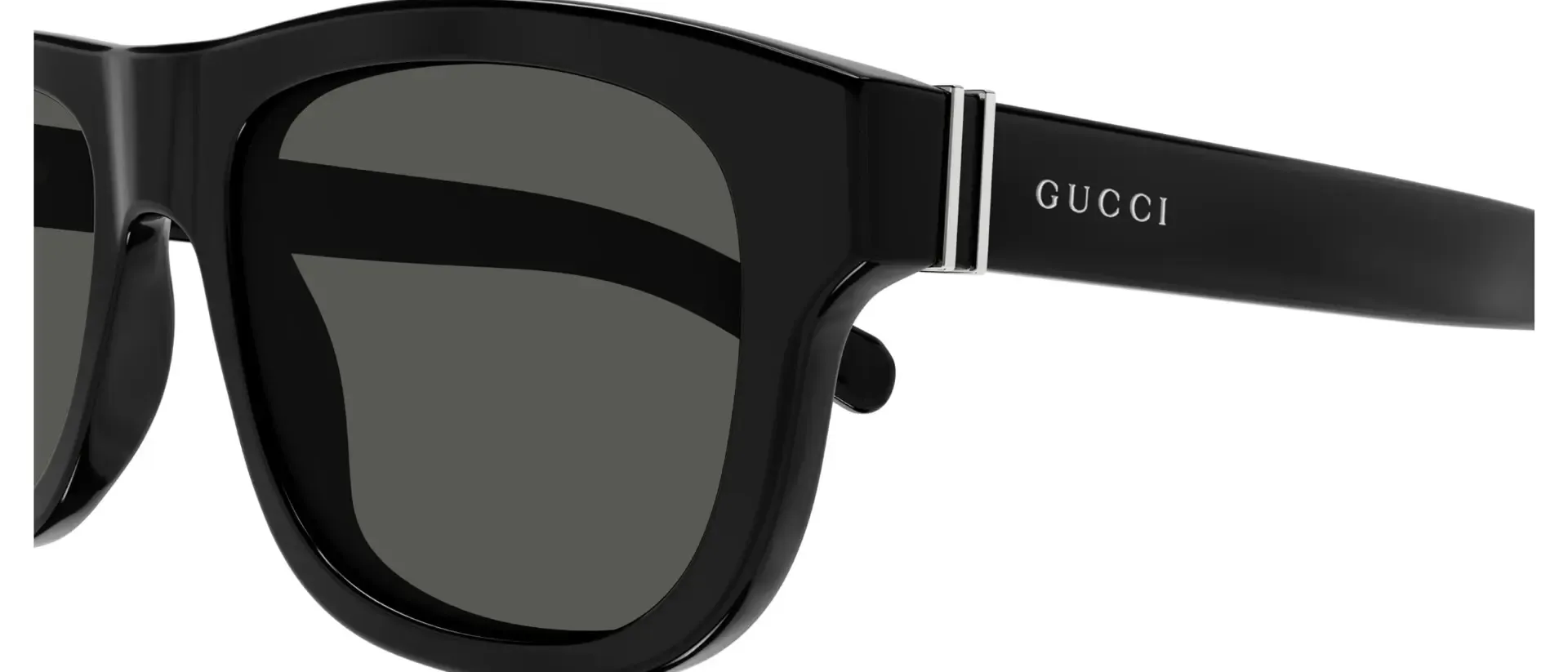 Dodatni prikaz 3: Gucci GG1509S 001 muške sunčane naočale – okvir u crnoj boji i leće u sivoj boji