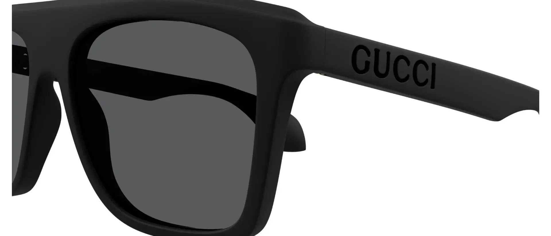 Dodatni prikaz 3: Gucci GG1570S 006 muške sunčane naočale – okvir u crnoj boji i leće u sivoj boji