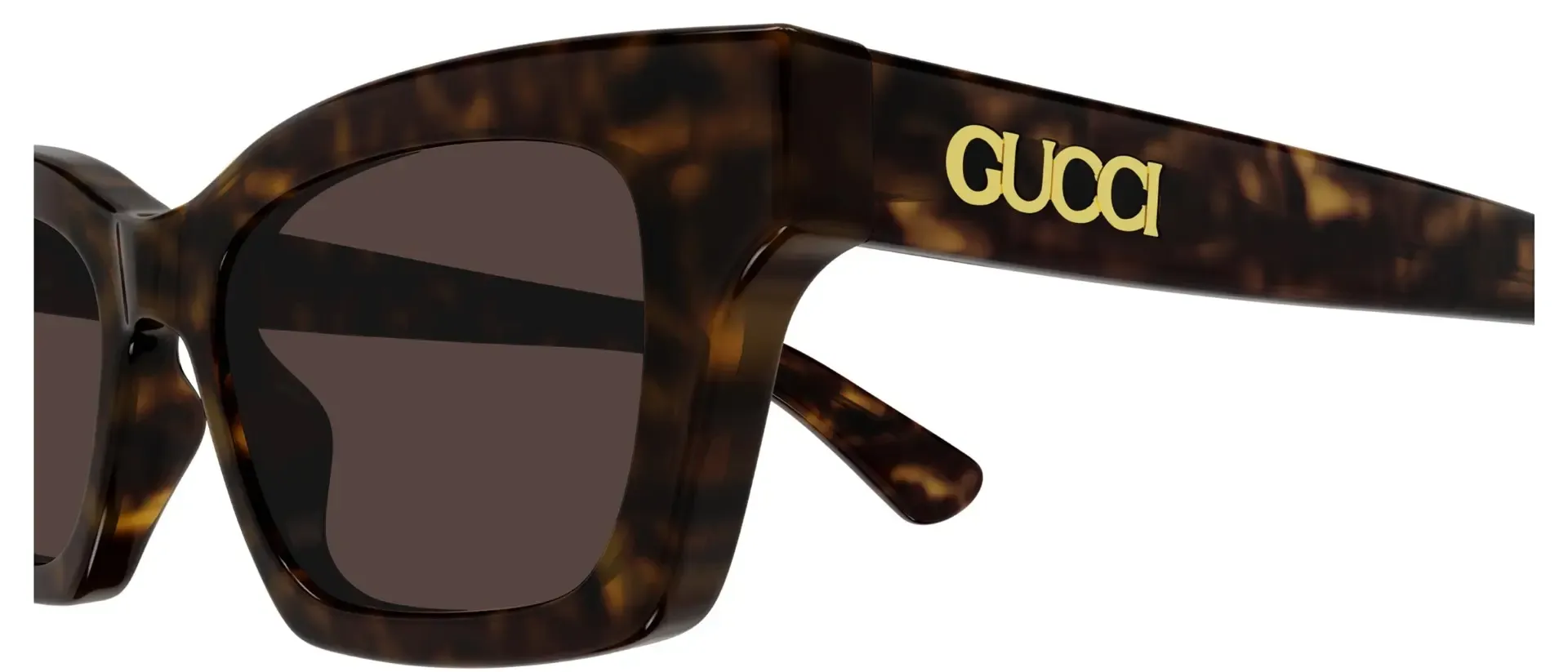 Dodatni prikaz 3: Gucci GG1790S 002 ženske sunčane naočale – okvir Havana uzorka u smeđoj boji i leće u smeđoj boji