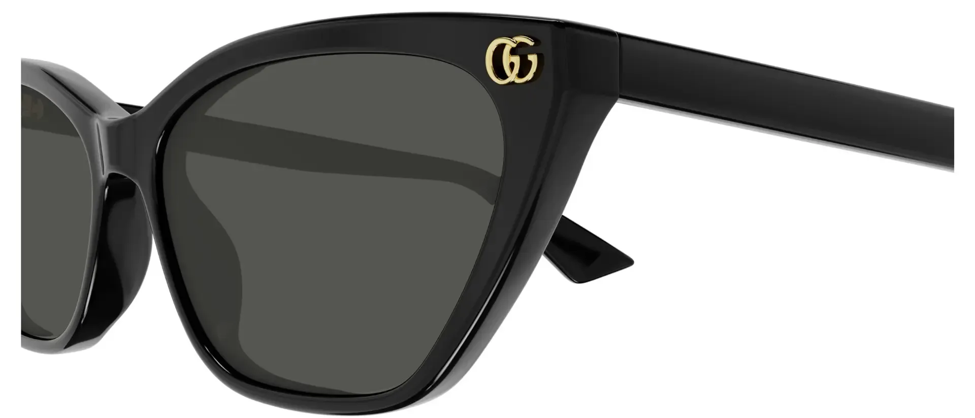 Dodatni prikaz 3: Gucci GG1815S 001 ženske sunčane naočale – okvir u crnoj boji i leće u sivoj boji